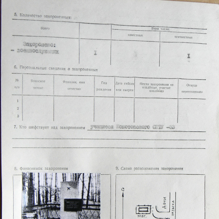 Могила неизвестного солдата в с. Таранское 