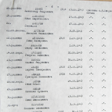Братская могила в парке в с. Московский Бобрик