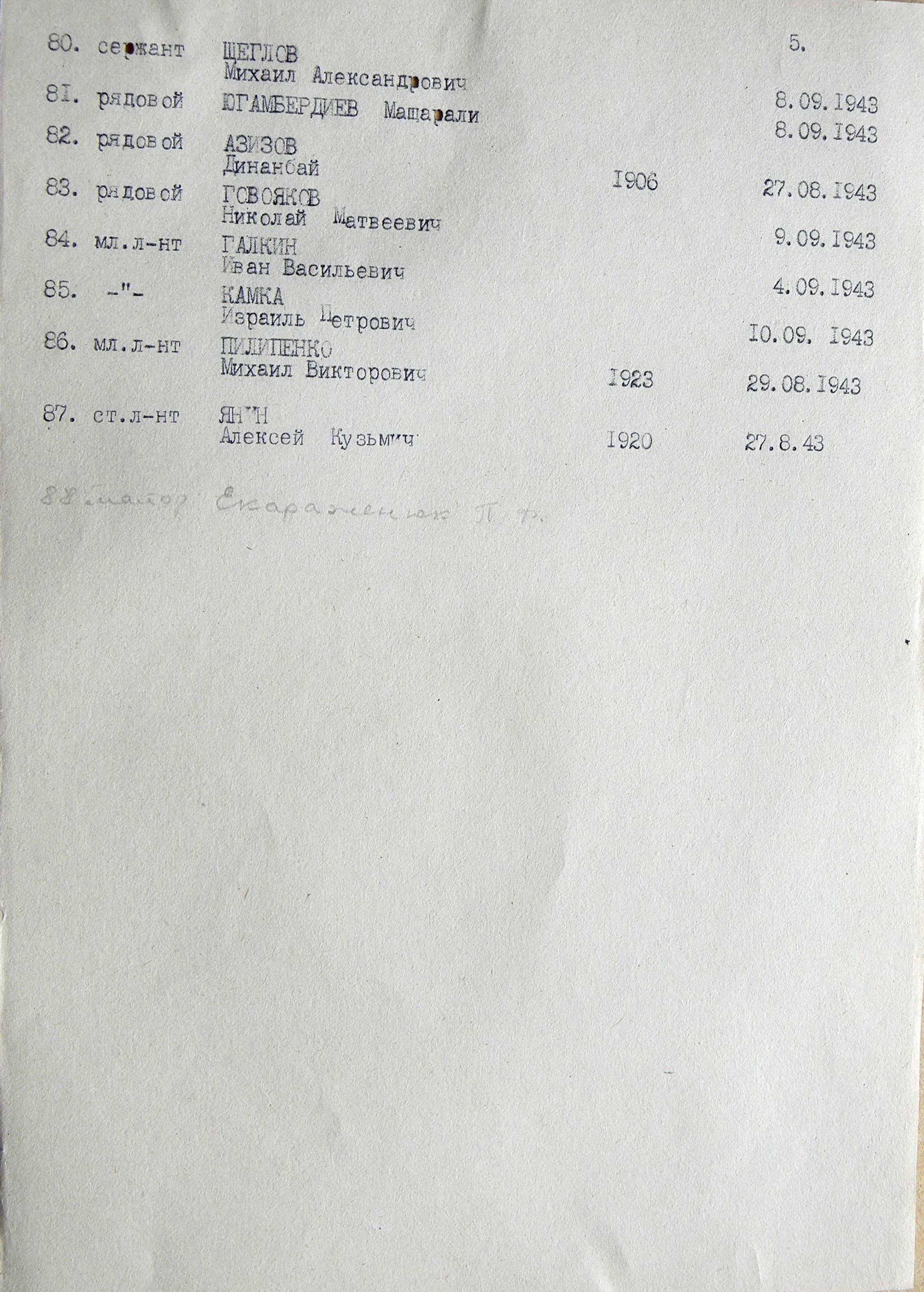 Братская могила в центре с. Вязовое