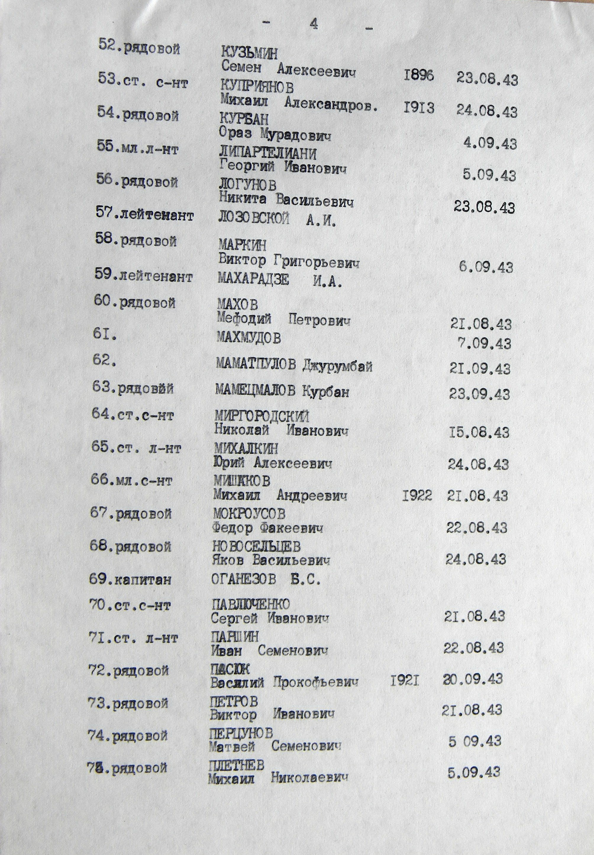 Братская могила в центре с. Должик