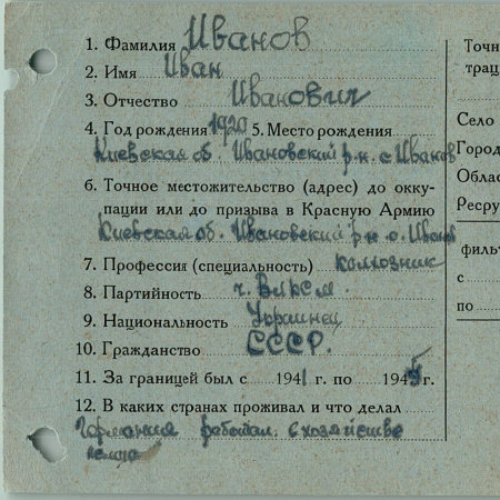 Иванов Иван Иванович