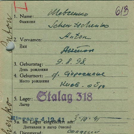 Шевченко Антон Данилович