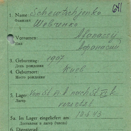 Шевченко Афанасий Трофимович