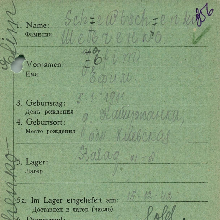 Шевченко Ефим Юрьевич