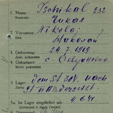 Чикал Николай Ефимович