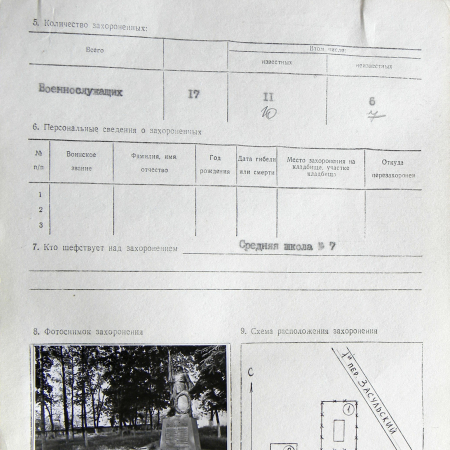 Братская могила по ул. Полтавской в г. Ромны 