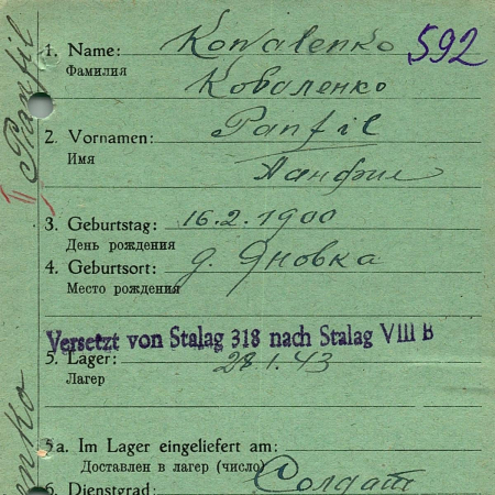 Коваленко Панфил Архипович