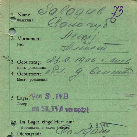 Сологуб Алексей Леонидович