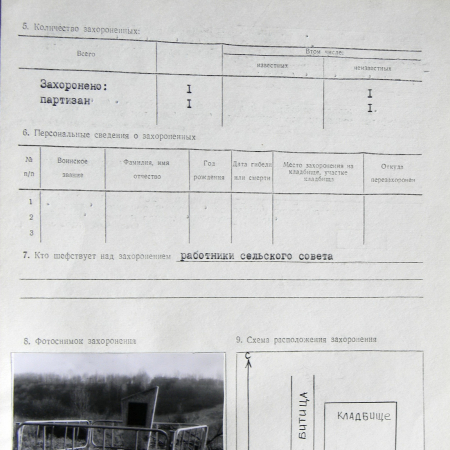 Могила неизвестного солдата в с. Битица