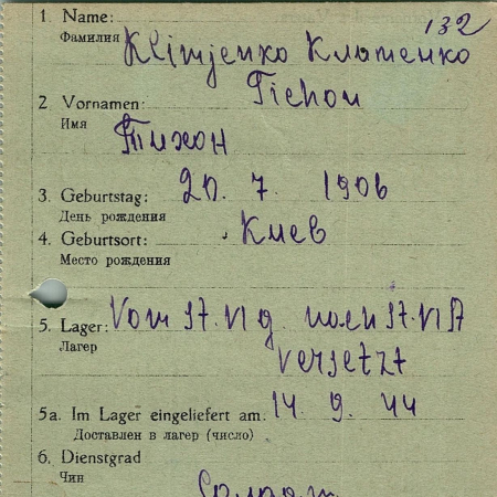 Клименко Тихон Михайлович