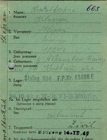 Ковальчук Степан Николаевич