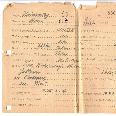 Корчевный Антон Нестерович