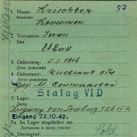 Криштоп Иван Емельянович