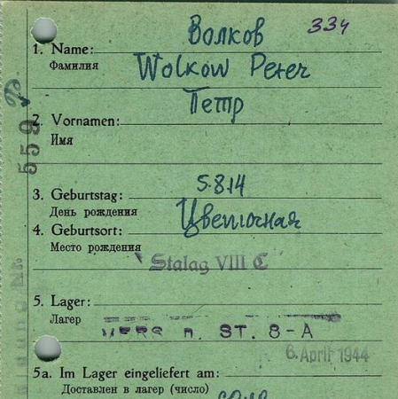 Волков Петр Иванович