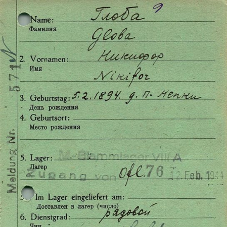 Глоба Никифор Макарович