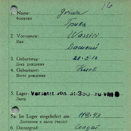 Грива Василий Михайлович