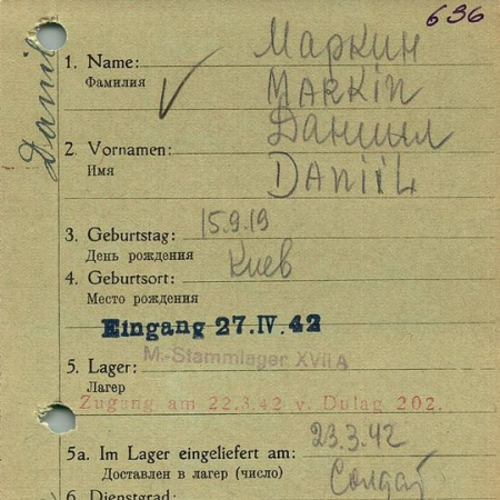 Маркин Даниил Александрович