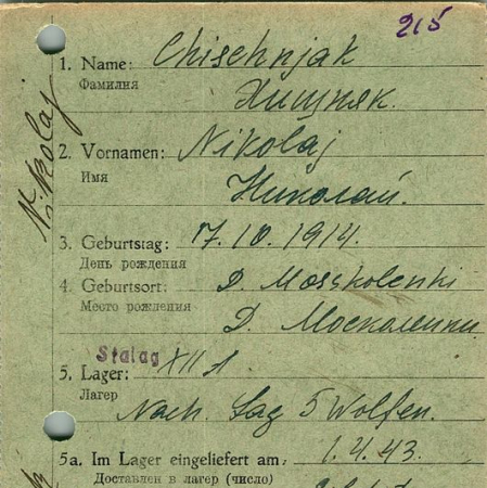 Хищняк Николай Иванович