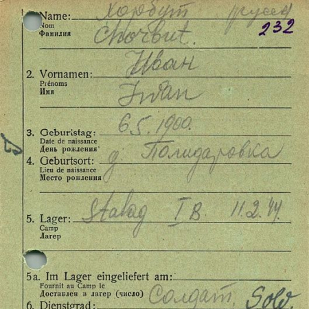 Хорбут Иван Семенович