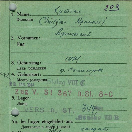 Хутько Афанасий Зиновьевич