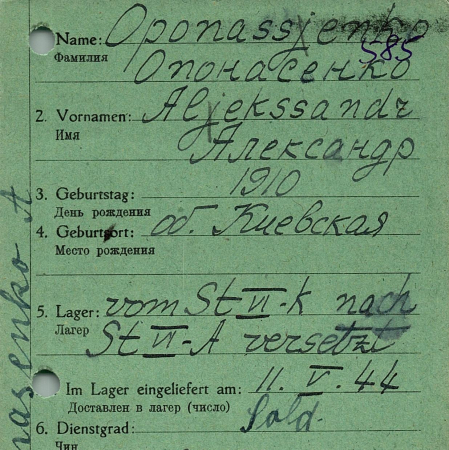 Опанасенко Александр Степанович