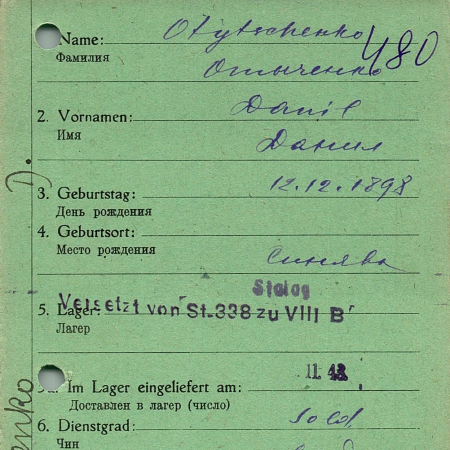 Отыченко Данил Васильевич