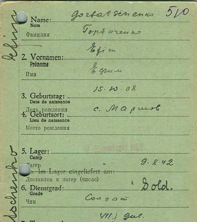 Горбаченко Ефим Степанович