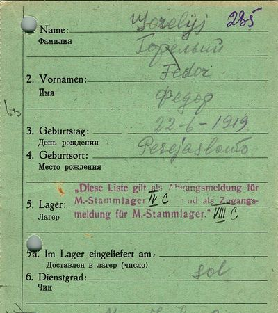 Горелый Федор Михайлович