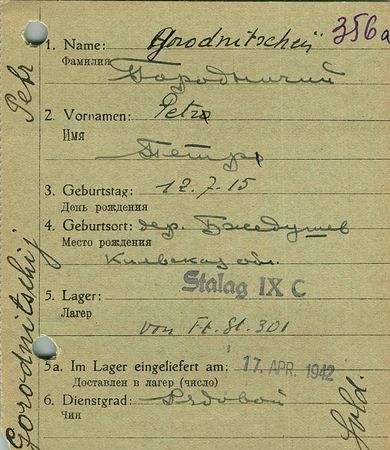 Городничий Петр Осиевич