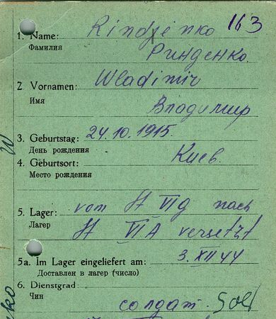 Ринденко Владимир Федотович