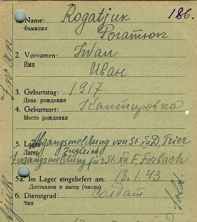 Рогатюк Иван Афанасьевич