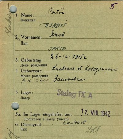 Рябой Яков Сидорович