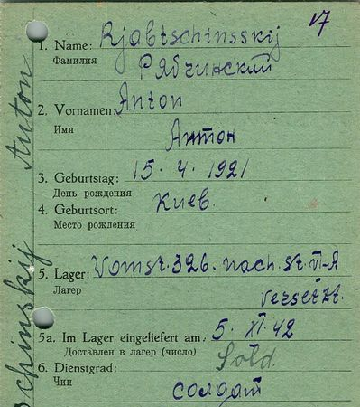 Рябчинский Антон Казимирович