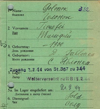 Голонок Тимофей Федорович