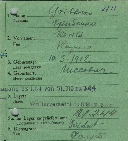 Грибенко Кирилл Федорович