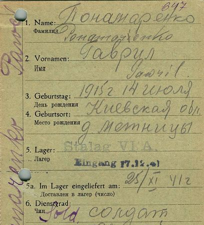 Пономаренко Гавриил Архипович