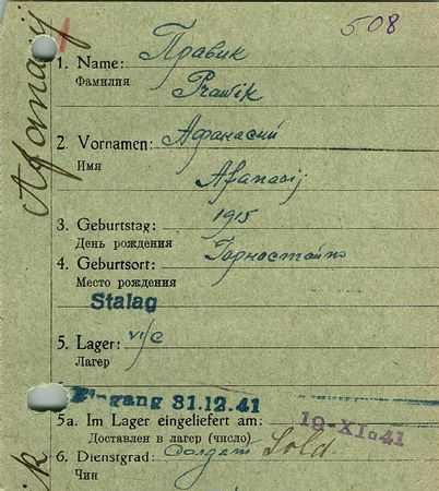 Правик Афанасий Денисович