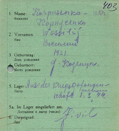 Корнусенко Василий Матвеевич