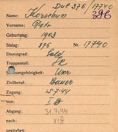 Коршун Петр Прохорович