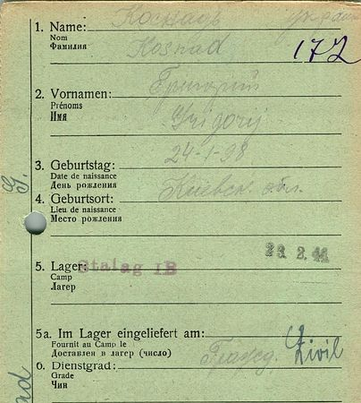 Коснадь Григорий Никифорович