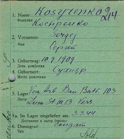 Косренко Сергей Артемович