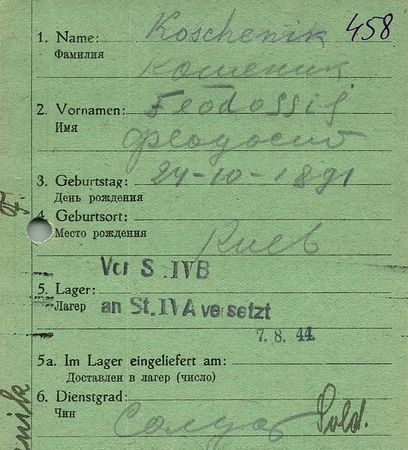 Кошеник Федосий Павлович