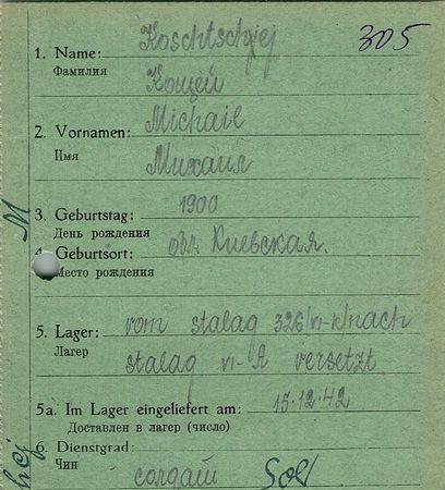 Кощей Михаил Кузьмич