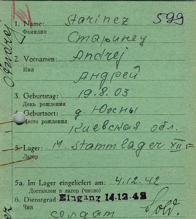 Старинец Андрей Степанович