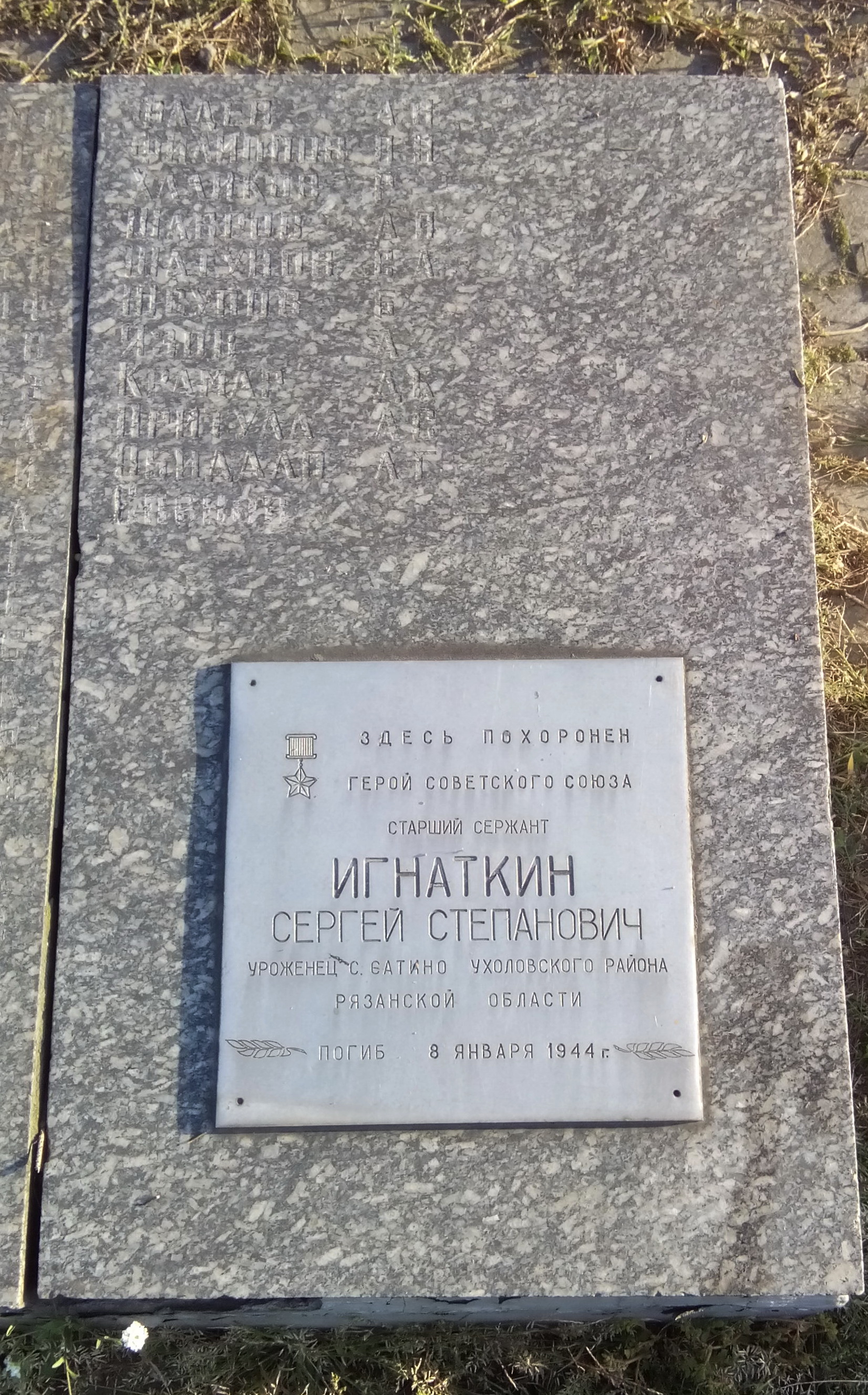 Братская могила в с. Дубиевка Черкасского района 