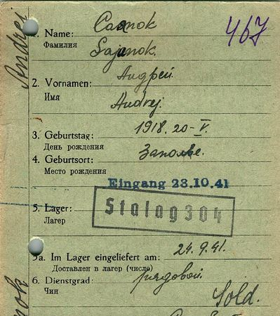 Саянок Андрей Андреевич