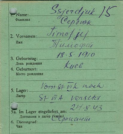 Сердюк Тимофей Матвеевич