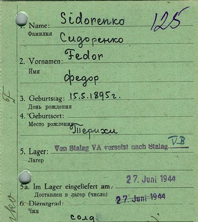 Сидоренко Федор Осипович