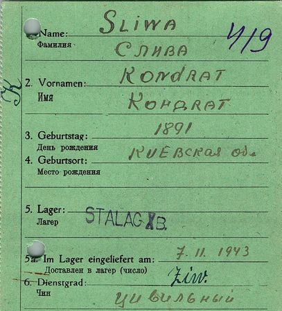 Слива Кондрат Андреевич