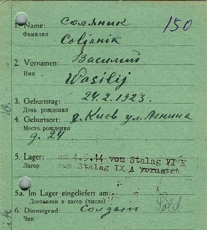 Соляник Василий Терентьевич